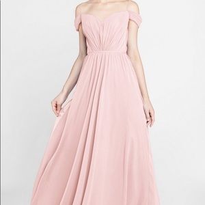 Tulle & Chantilly Pink Size 4 Bridesmaid Dress